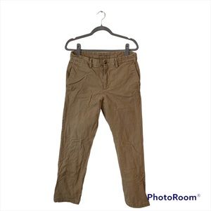 Old Navy Built in Flex Ultimate Slim Khaki Pants with Flannel lining